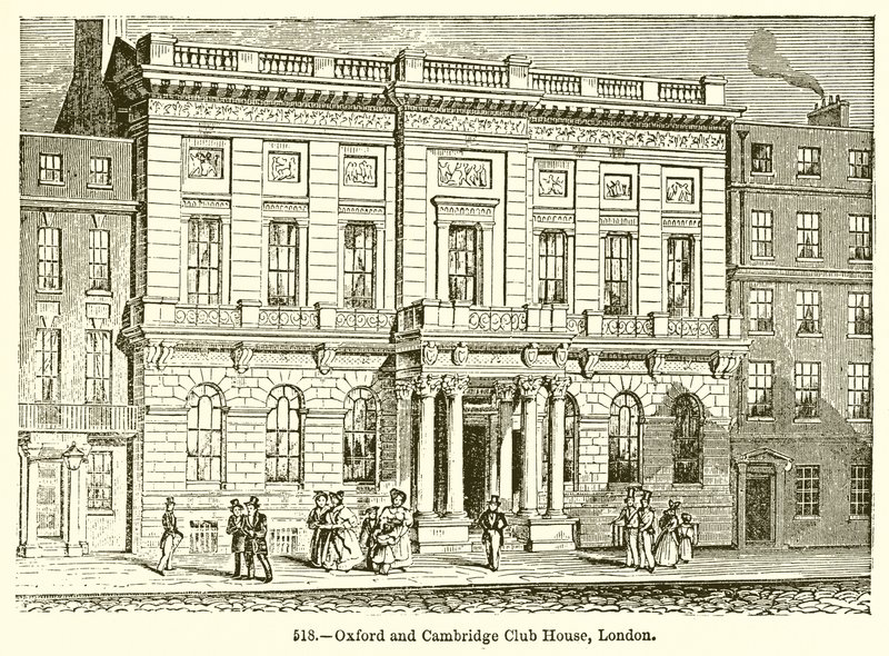 Oxford und Cambridge Clubhaus, London von English School