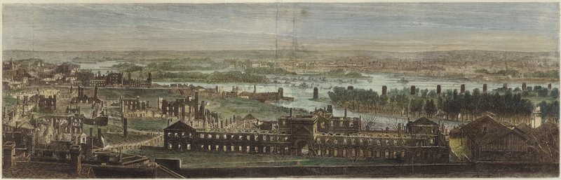 Panorama von Richmond von English School