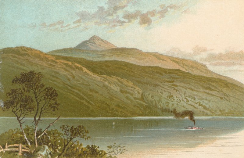 Gipfel des Ben Lomond von Tarbet aus von English School