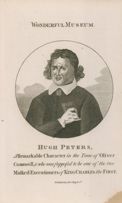 Porträt von Hugh Peters von English School