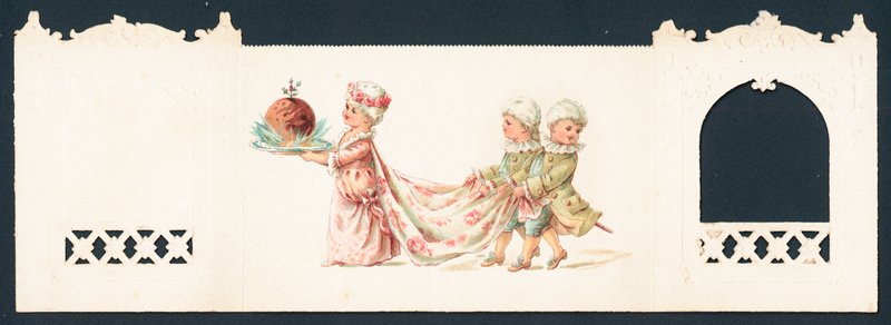 Weihnachtspudding präsentieren von English School