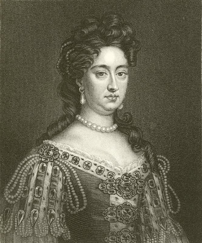 Königin Maria II von English School