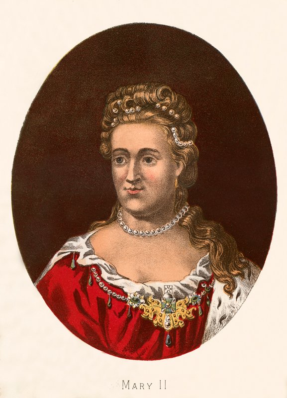 Königin Maria II. von English School