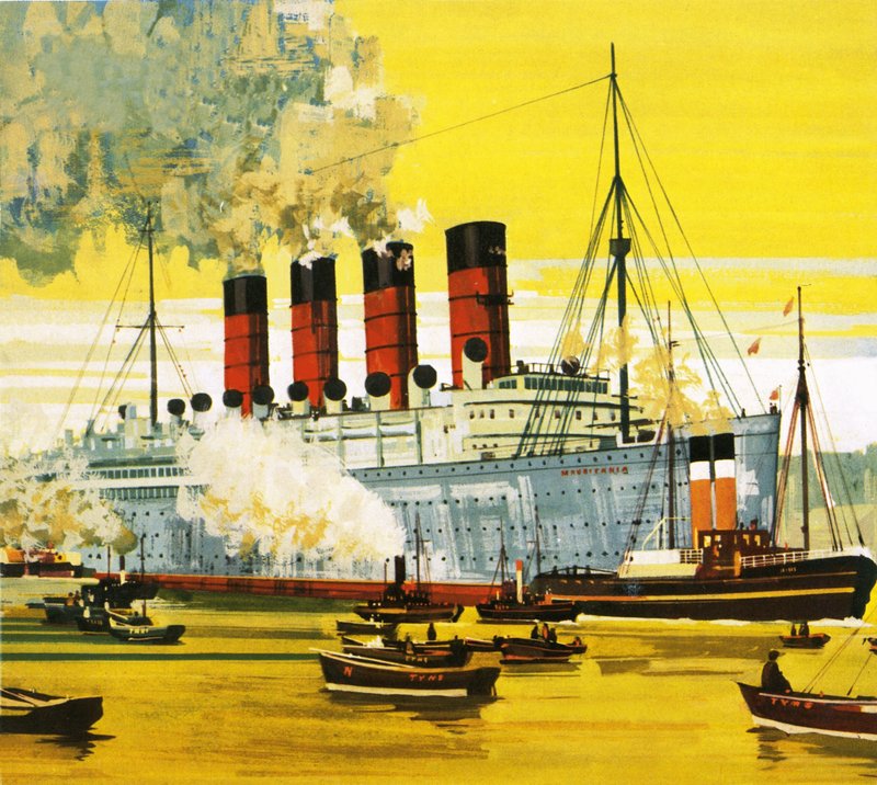 RMS Mauretania von English School