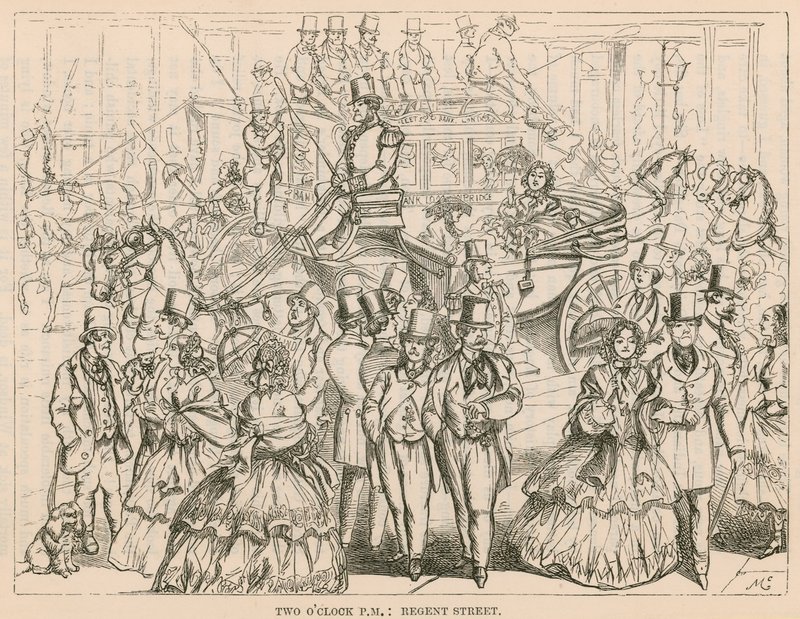 Regent Street, London von English School