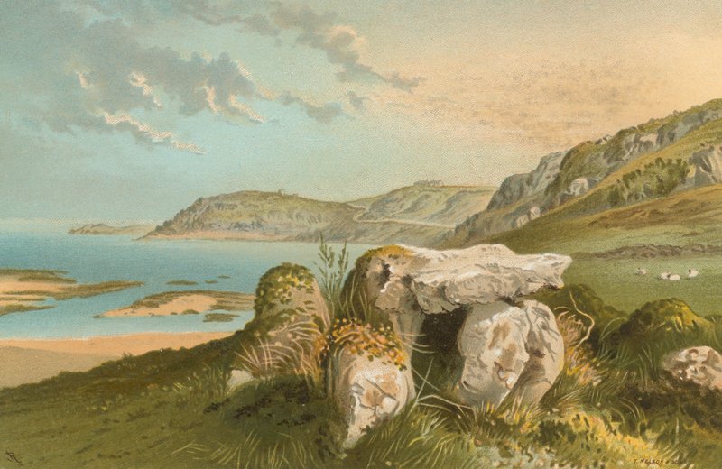 Rozel Bay und Druidenreste--Jersey von English School