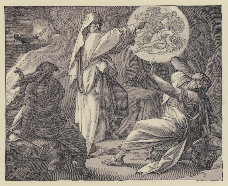 Saul (Gravur) von English School