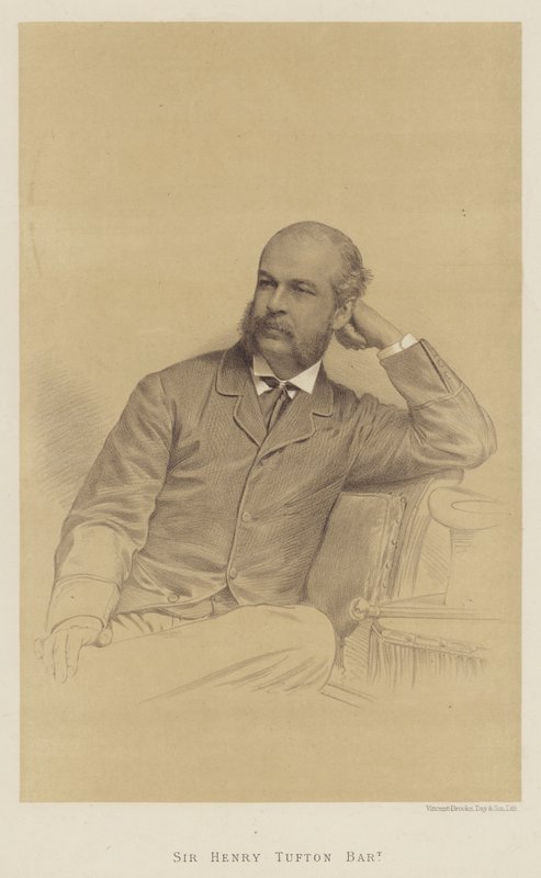 Sir Henry Tufton, Baronet (Lithographie) von English School