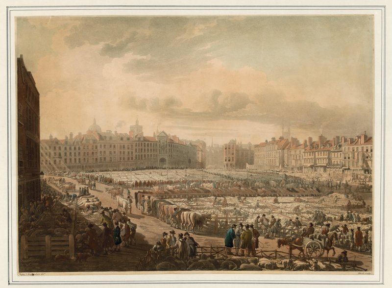 Smithfield-Markt von English School