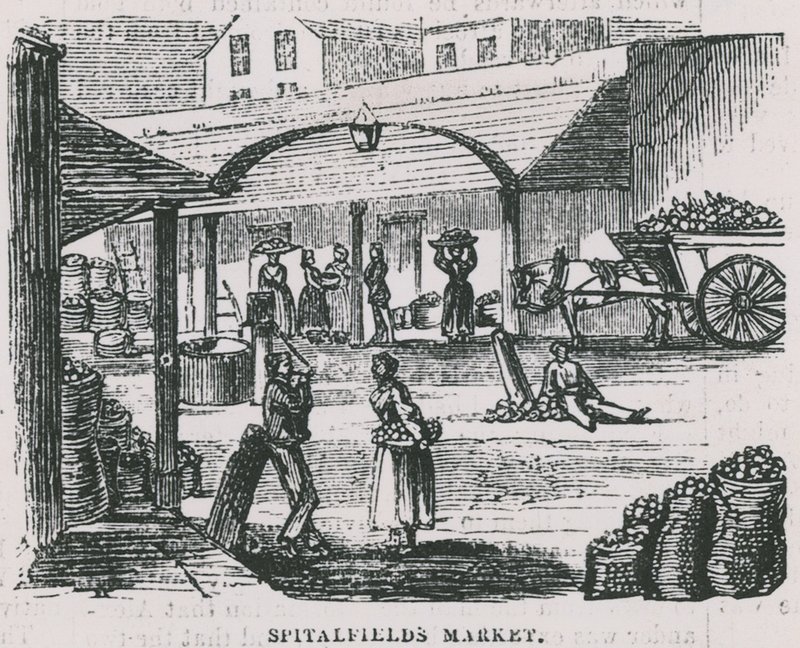 Spitalfields Market, London von English School