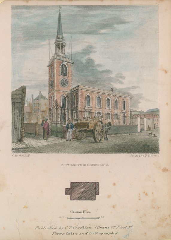 St. Marys Kirche in Rotherhithe von English School