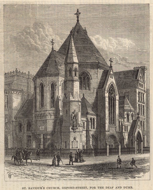 St. Saviours Kirche, Oxford Street von English School