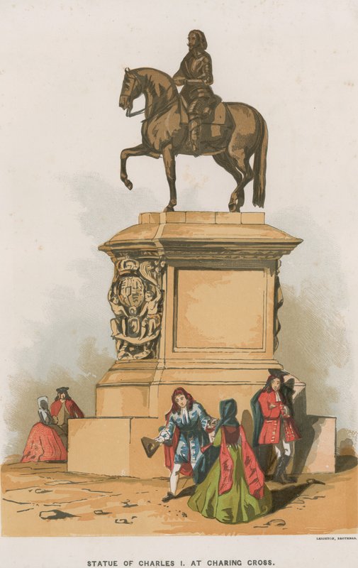 Statue von Karl I. von English School