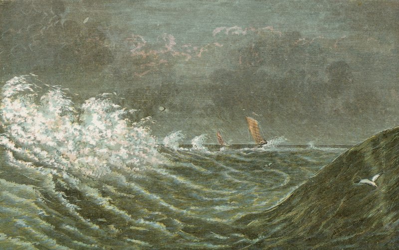 Sturm auf See von English School