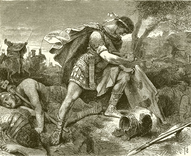 Selbstmord von Brutus von English School