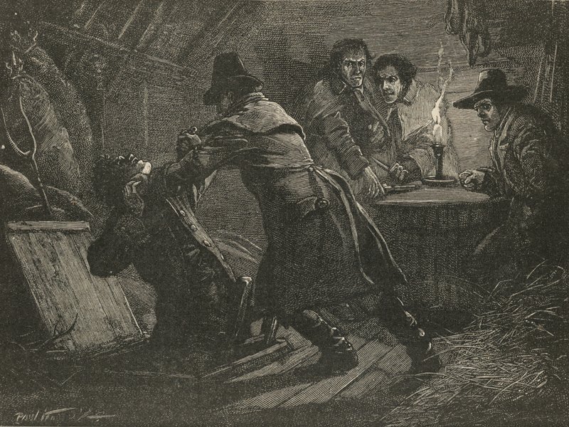 Überraschung der Cato Street Verschwörer von English School