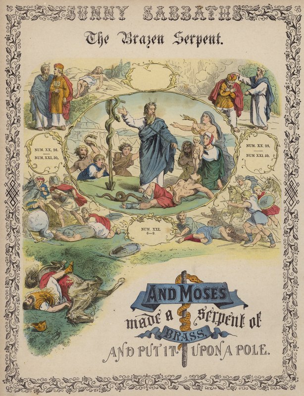 Die eherne Schlange von English School