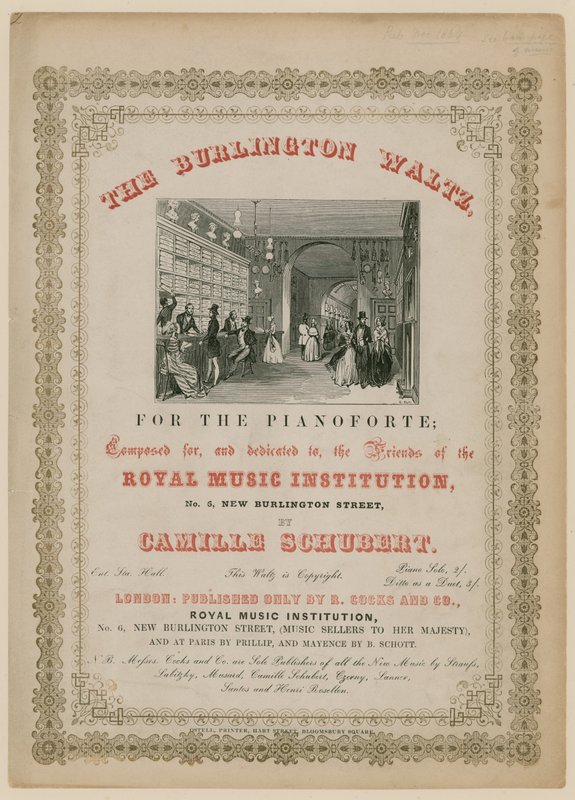 Der Burlington-Walzer von English School