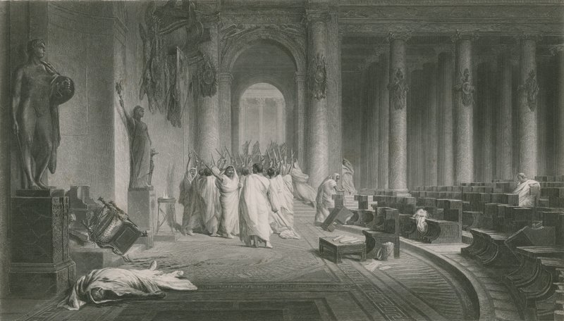 Der Tod von Caesar, Julius Caesar von English School