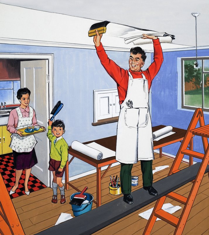 Der Dekorateur von English School
