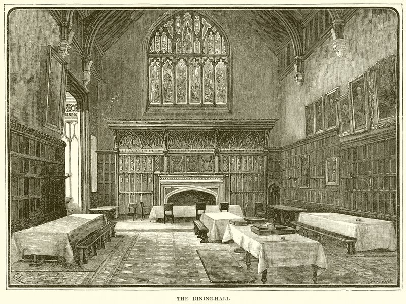 Der Speisesaal von English School