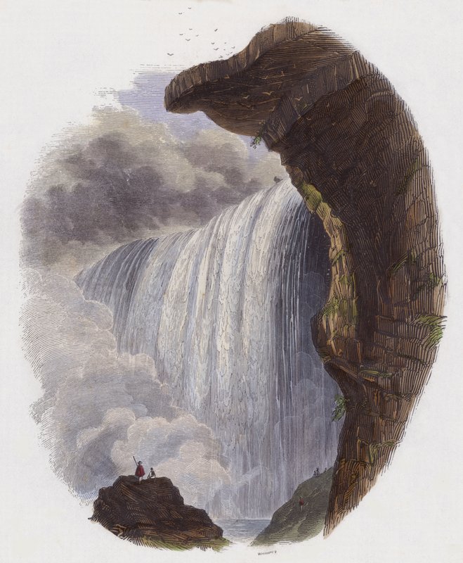 Die Niagarafälle von English School