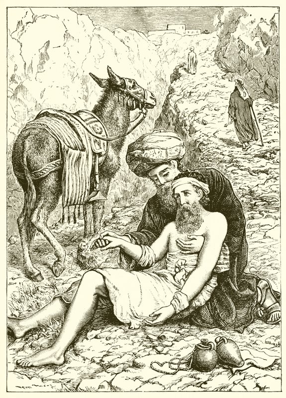 Der barmherzige Samariter von English School