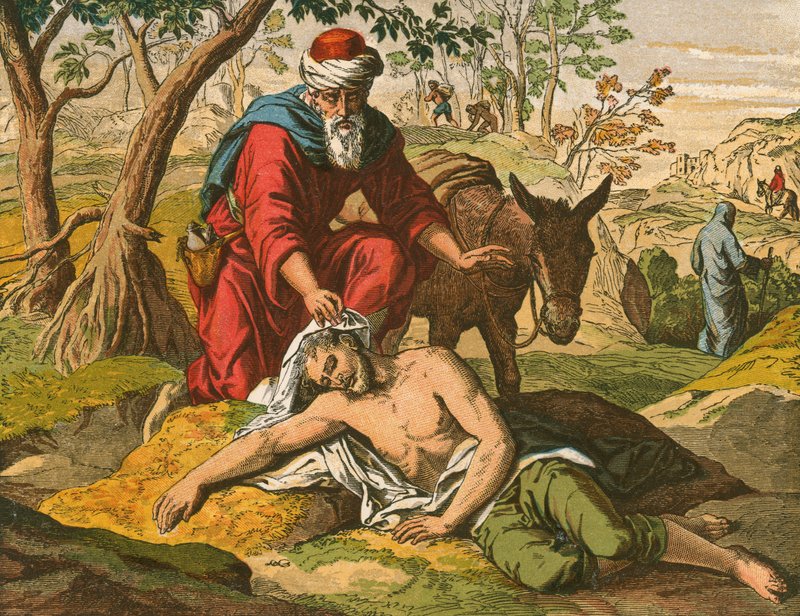 Der barmherzige Samariter von English School