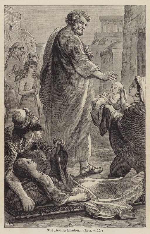 Der heilende Schatten, Apostelgeschichte V von English School
