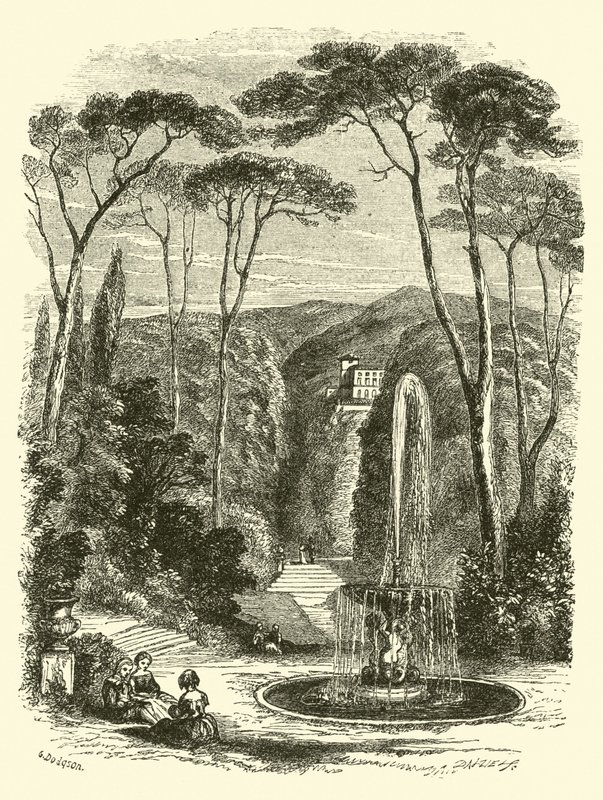 Der italienische Garten von English School