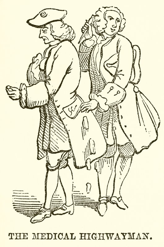 Der medizinische Straßenräuber von English School