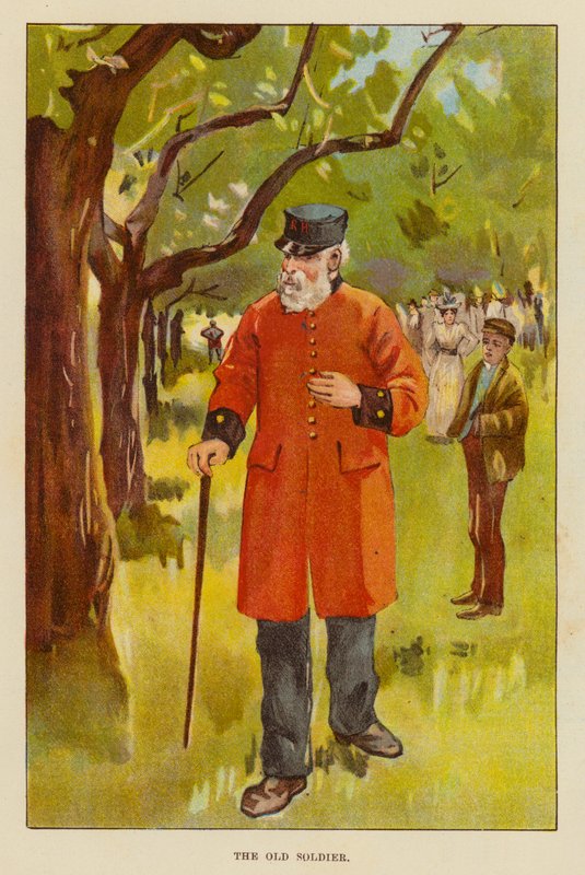 Der alte Soldat von English School