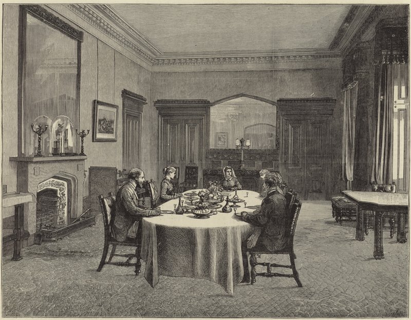 Die Königin in Balmoral von English School
