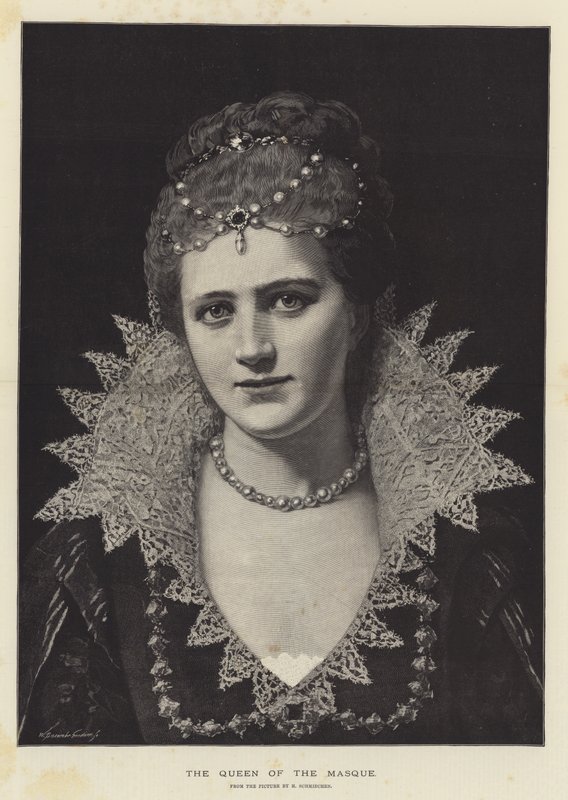 Die Königin der Maske von English School