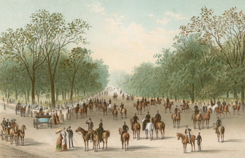 The Row--Hyde Park von English School