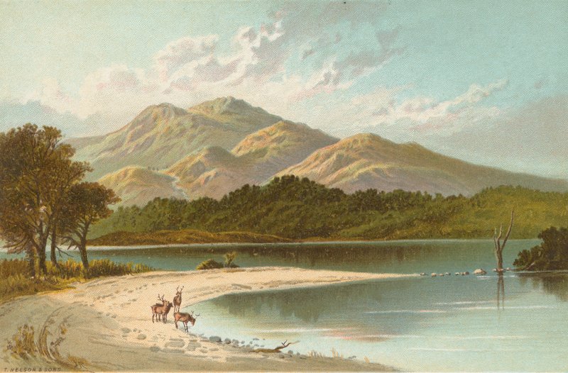 Der Silberstrand - Loch Katrine von English School