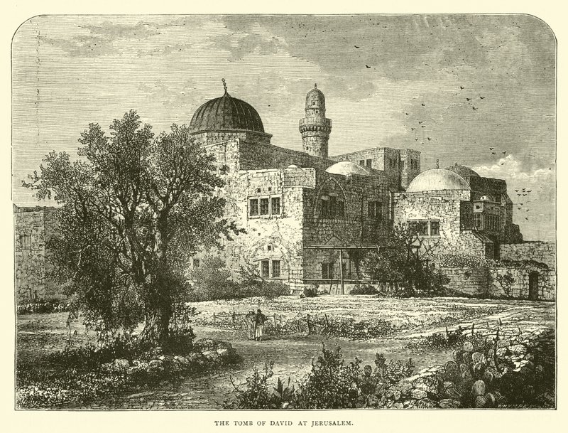 Das Grab Davids in Jerusalem von English School