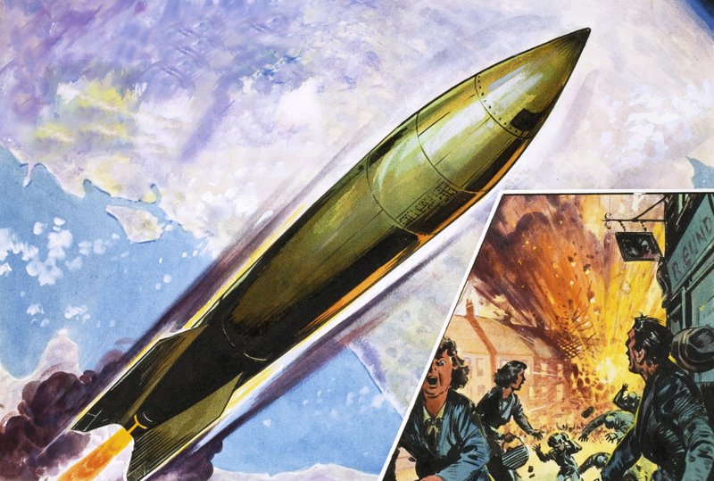 Die V.2-Rakete von English School