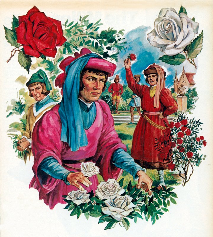 Der Rosenkrieg von English School
