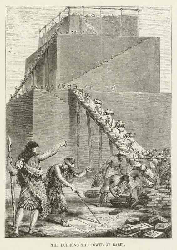 Der Bau des Turms von Babel von English School