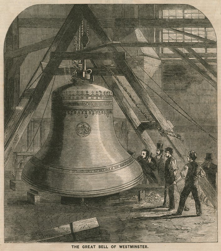 Die große Glocke von Westminster von English School