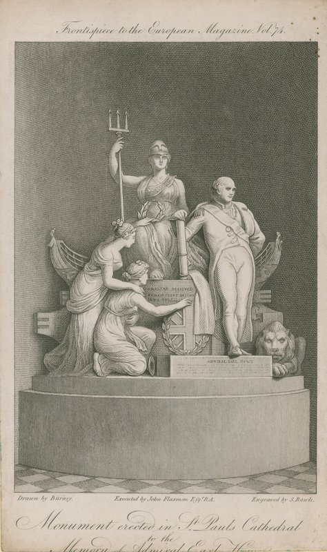 Das Denkmal in der St. Pauls Kathedrale von English School