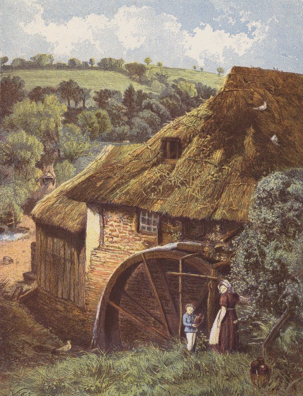 Die alte Wassermühle von English School