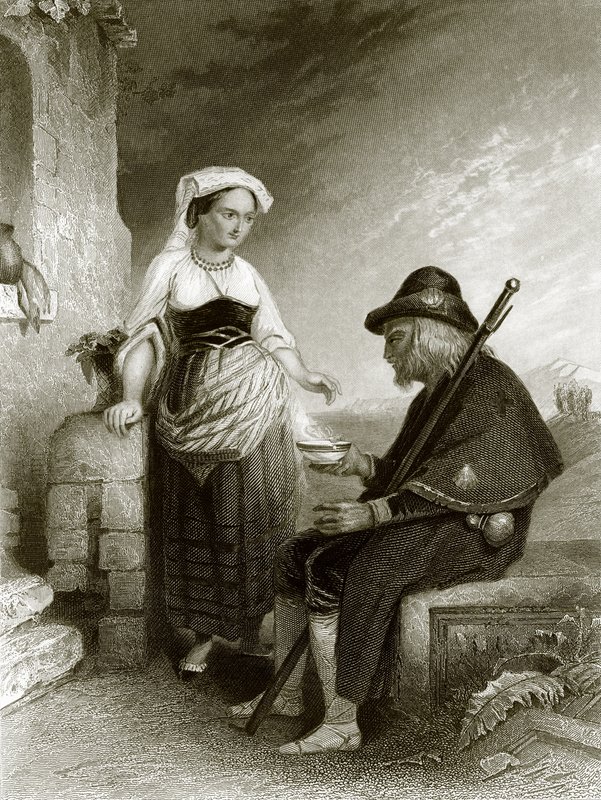 Der erfrischte Pilger von English School