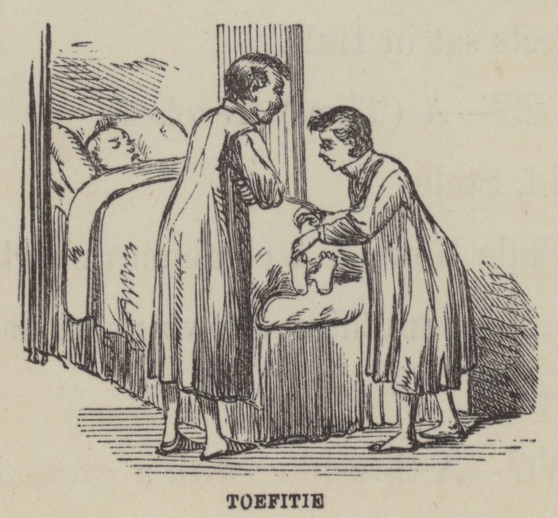Toefitie (Gravur) von English School