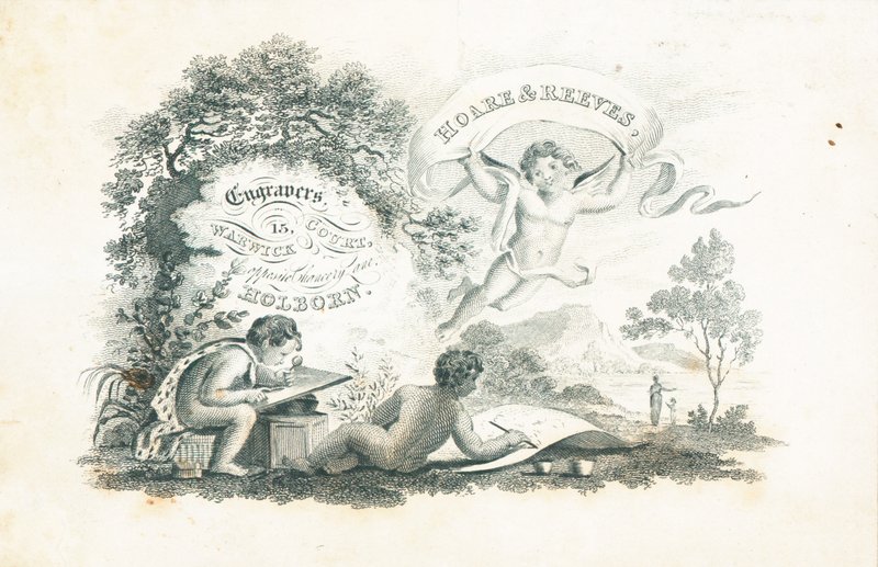 Handelskarte, Hoare & Reeves von English School