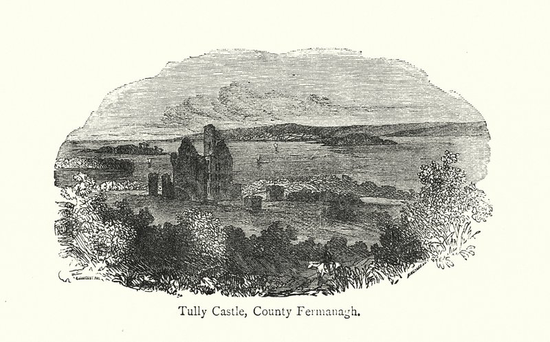 Tully Castle, County Fermanagh von English School