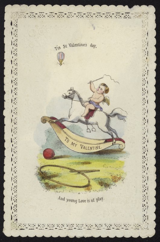 Valentinskarte von English School