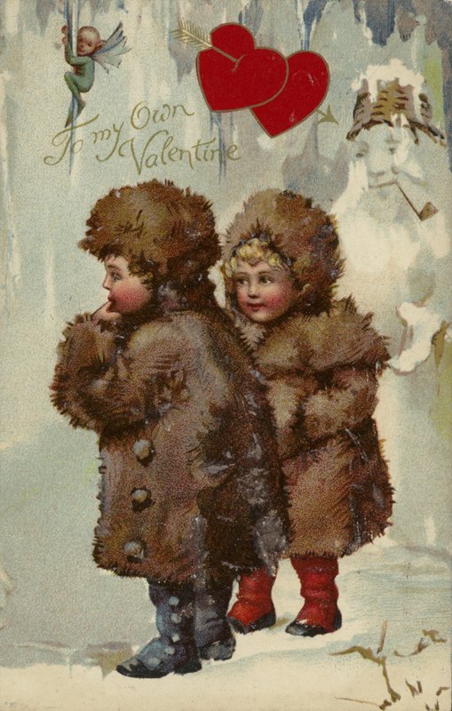 Valentinskarte von English School
