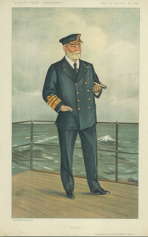 Vizeadmiral Sir Frederick William Fisher von English School